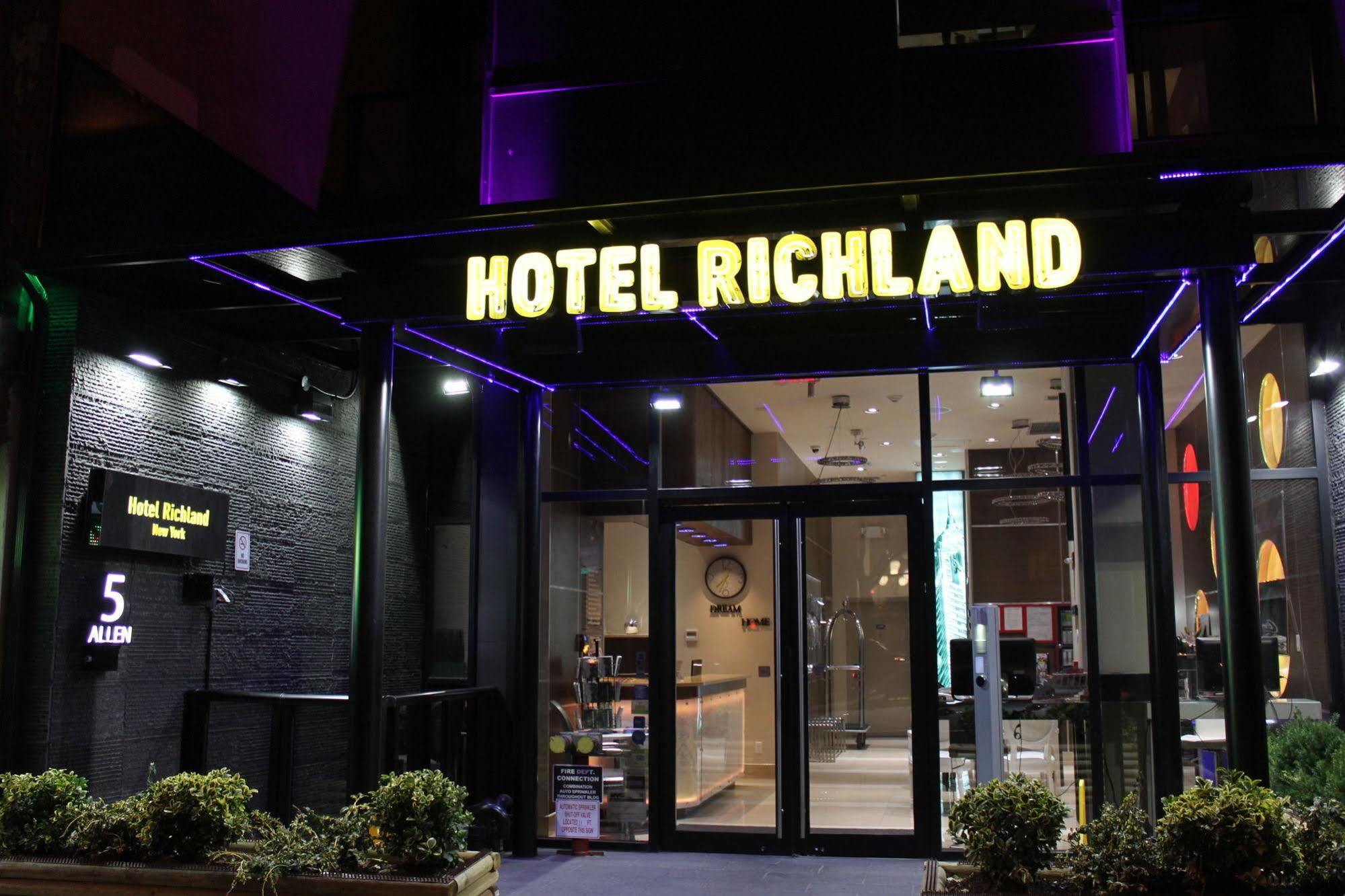 Hotel Richland Les New York Exterior foto